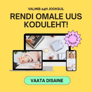 Kodulehe tegemine - Kiirelt ja soodsalt reklaam